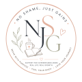 No Shame Just Gains logo